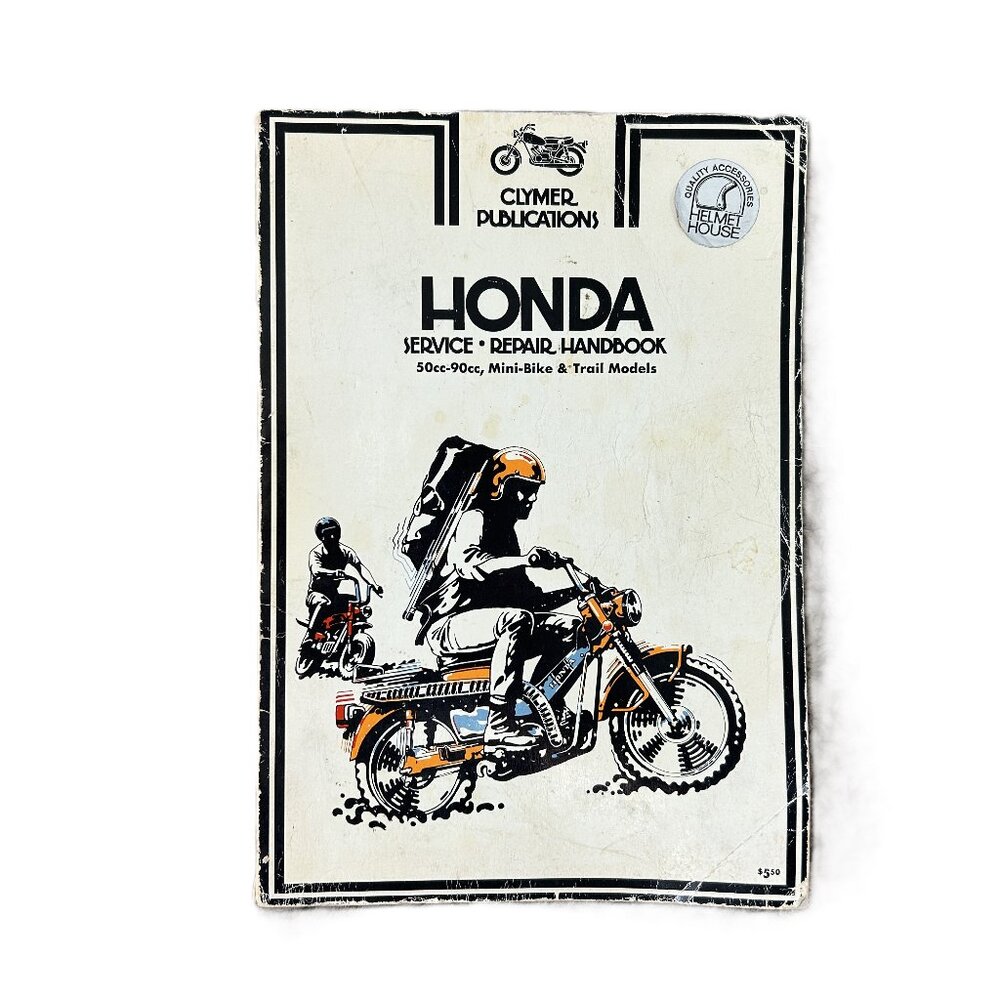 Clymer Honda Motorcycle Manual 1963-1970 50cc to 90cc (Loose pages) Vintage